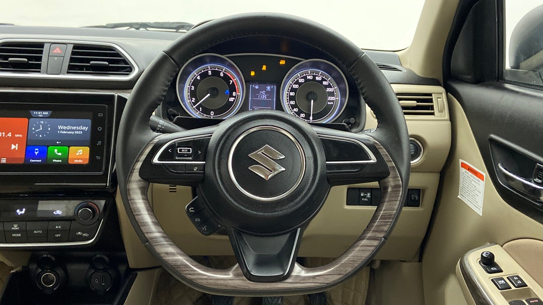 Steering Wheel Close Up