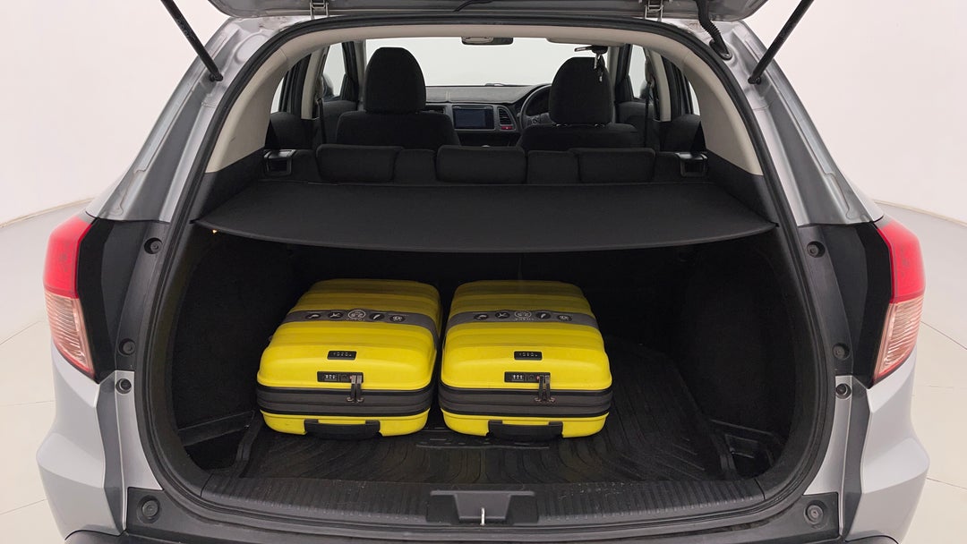 Boot Inside View with Luggage