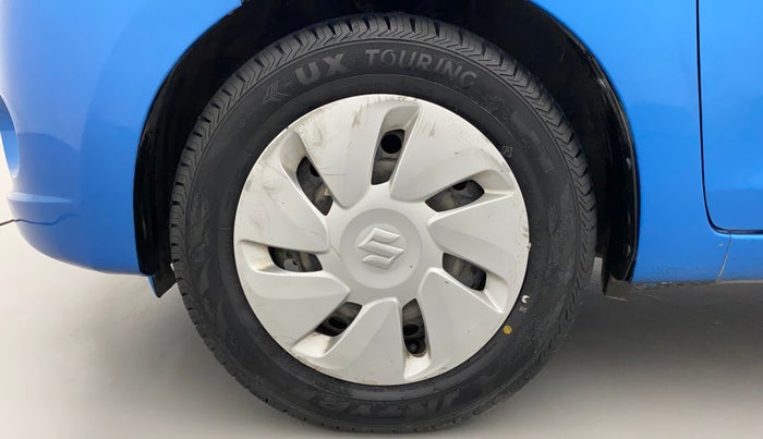 2014 Maruti Celerio VXI CNG, CNG, Manual, 82,011 km, Left Front Wheel