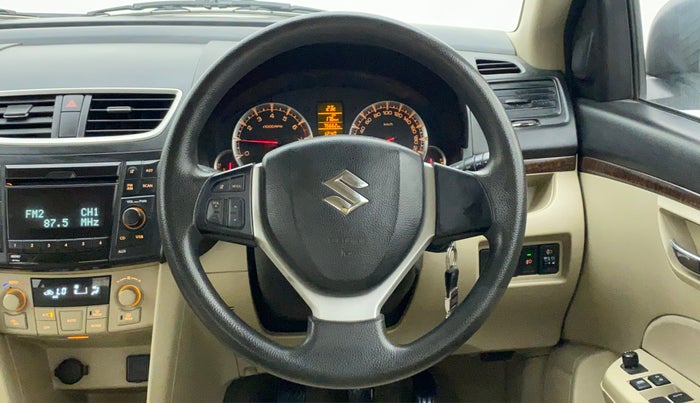 2013 Maruti Swift Dzire ZXI 1.2 BS IV, Petrol, Manual, 75,763 km, Steering Wheel Close Up