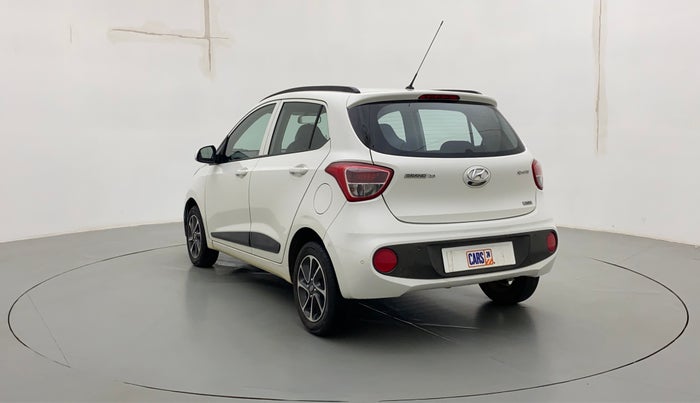 2017 Hyundai Grand i10 SPORTZ (O) AT 1.2 KAPPA VTVT, Petrol, Automatic, 23,315 km, Left Back Diagonal