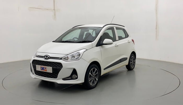 2017 Hyundai Grand i10 SPORTZ (O) AT 1.2 KAPPA VTVT, Petrol, Automatic, 23,315 km, Left Front Diagonal