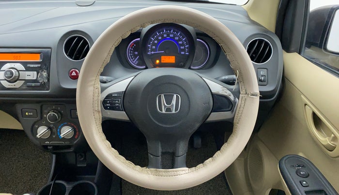 2015 Honda Brio 1.2 S MT I VTEC, Petrol, Manual, 32,867 km, Steering Wheel Close Up