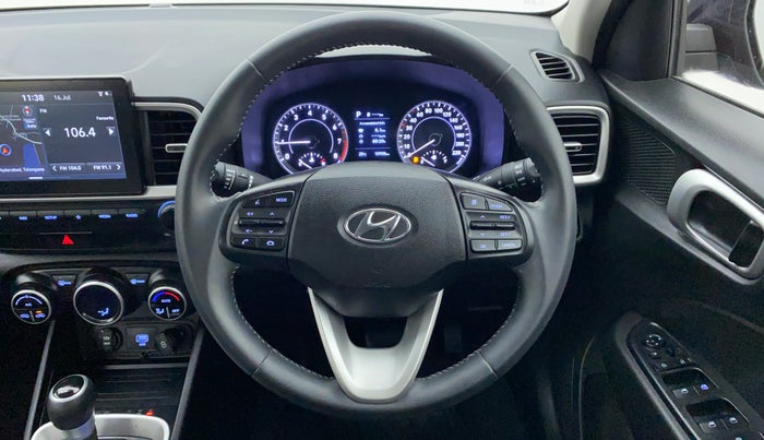2020 Hyundai VENUE 1.0 TURBO GDI SX+ AT, Petrol, Automatic, 11,344 km, Steering Wheel Close Up