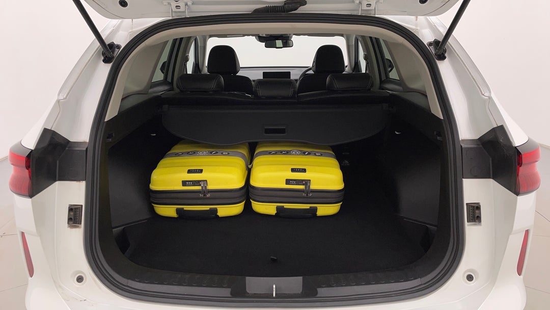 Boot Inside View with Luggage