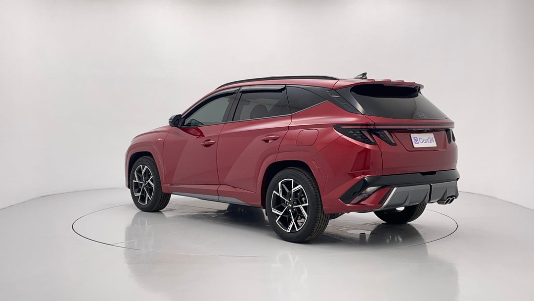2024 Hyundai Tucson Premium N Line (awd), Automatic, 3781 km, Left Back Diagonal (45- Degree) View