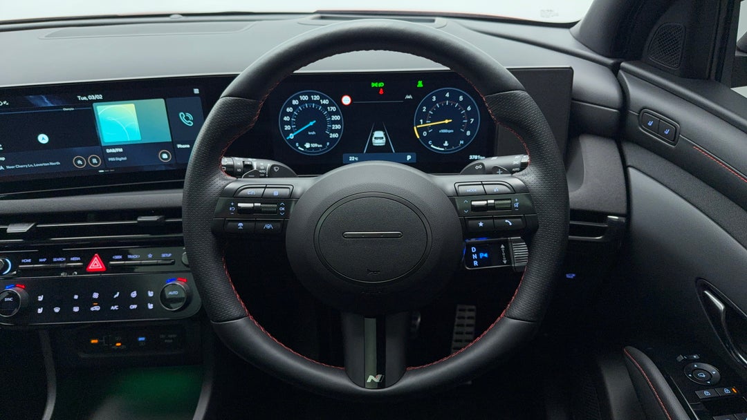 2024 Hyundai Tucson Premium N Line (awd), Automatic, 3781 km, Steering Wheel Close-up