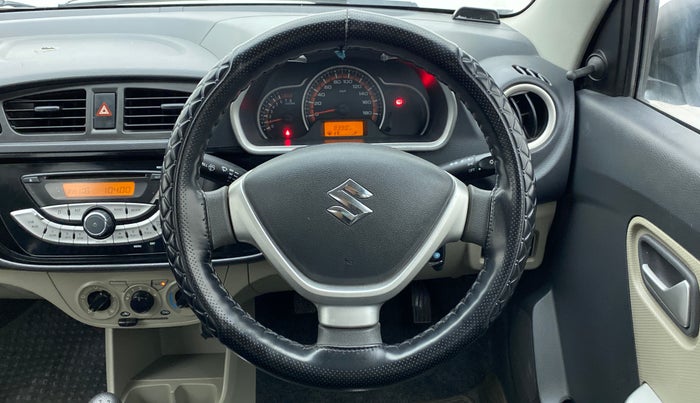 2016 Maruti Alto K10 VXI P, Petrol, Manual, 8,628 km, Steering Wheel Close Up