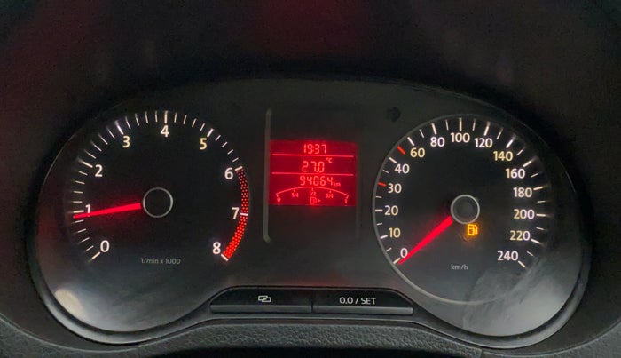 2010 Volkswagen Polo TRENDLINE 1.2L PETROL, Petrol, Manual, 94,064 km, Odometer Image