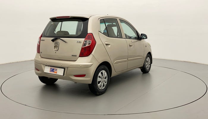 2010 Hyundai i10 SPORTZ (O) 1.2, Petrol, Manual, 52,873 km, Right Back Diagonal
