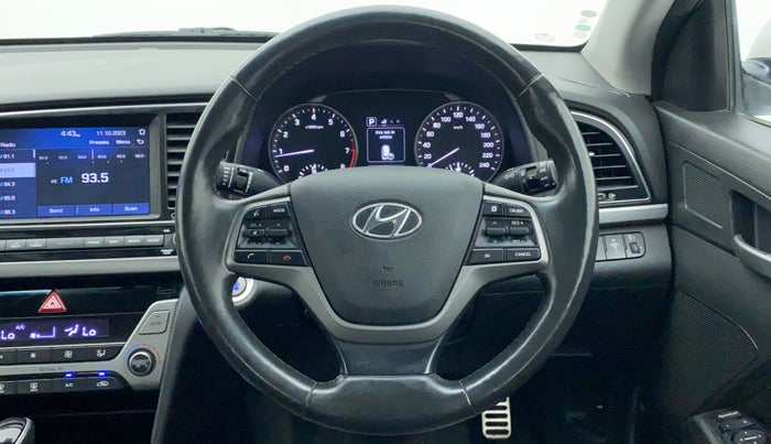 2018 Hyundai New Elantra 2.0 SX(O) AT PETROL, Petrol, Automatic, 42,190 km, Steering Wheel Close Up