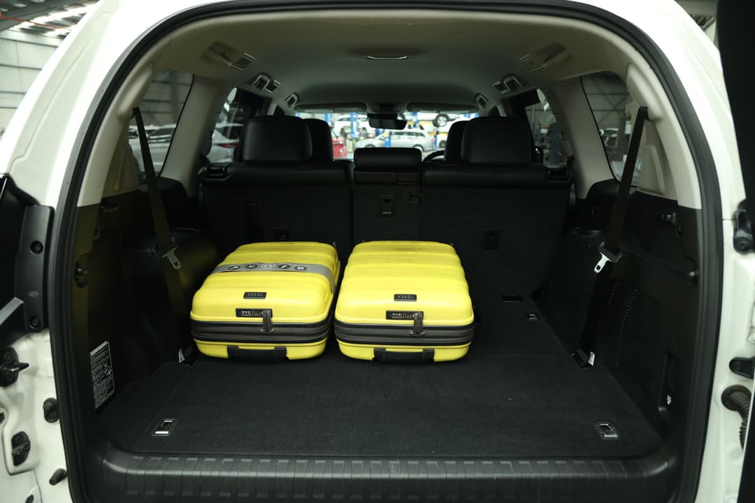 2023 Toyota Landcruiser Prado Vx, Automatic, 50035 km, Boot Inside View with Luggage