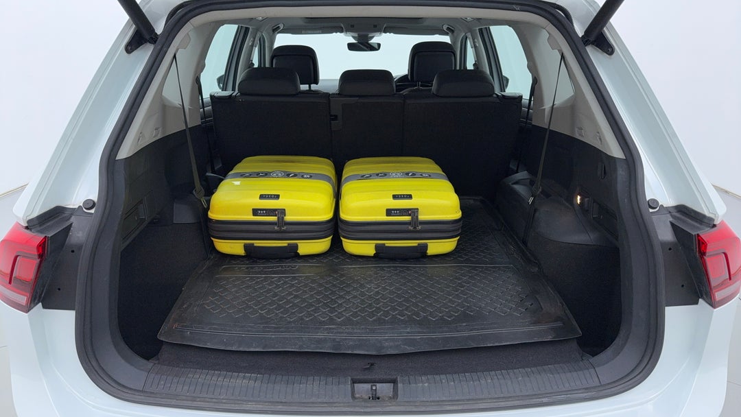 Boot Inside View with Luggage
