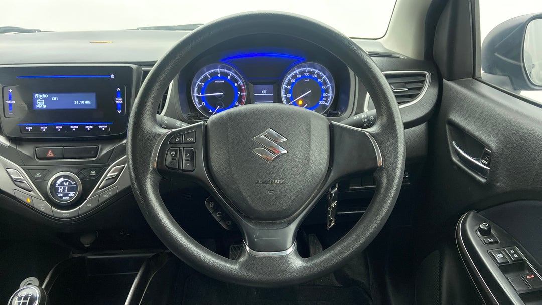 Steering Wheel Close Up