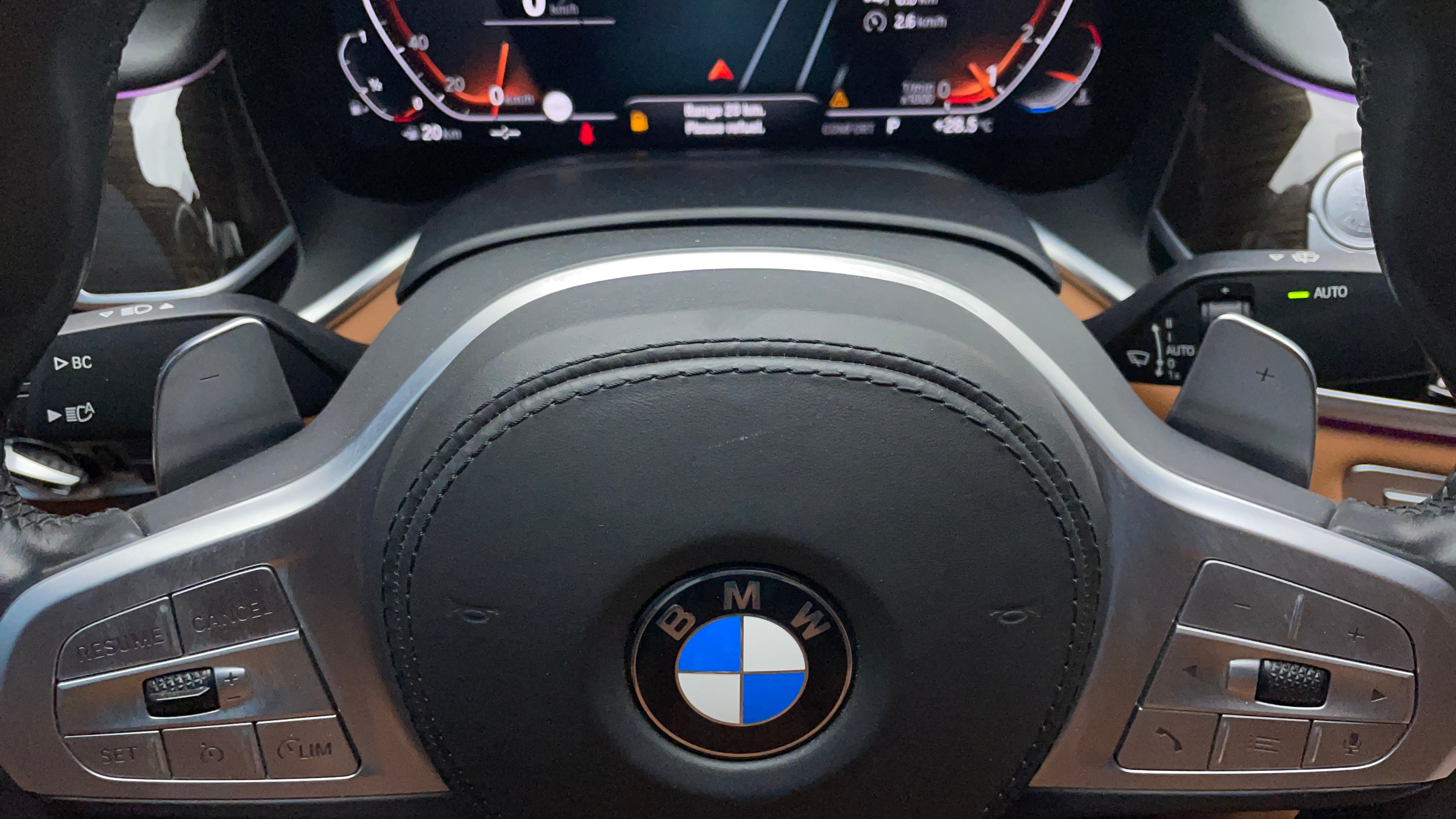 BMW 7 Series-Paddle Shift