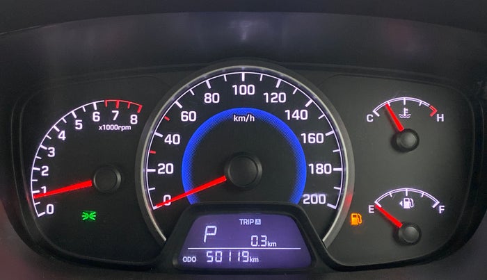 2015 Hyundai Grand i10 ASTA 1.2 AT VTVT, Petrol, Automatic, 50,166 km, Odometer Image
