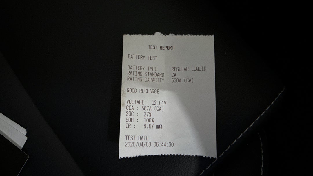 2022 MG ZS Excite, Automatic, 33315 km, Car Battery Health