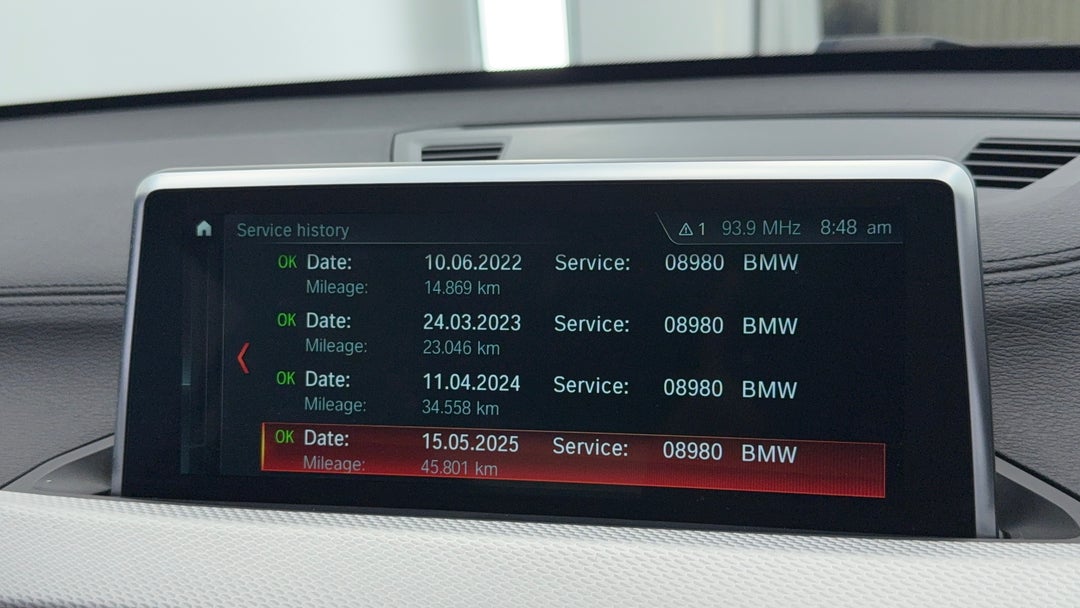 2020 BMW X1 Sdrive 18i M Sport, Automatic, 51562 km, Service History