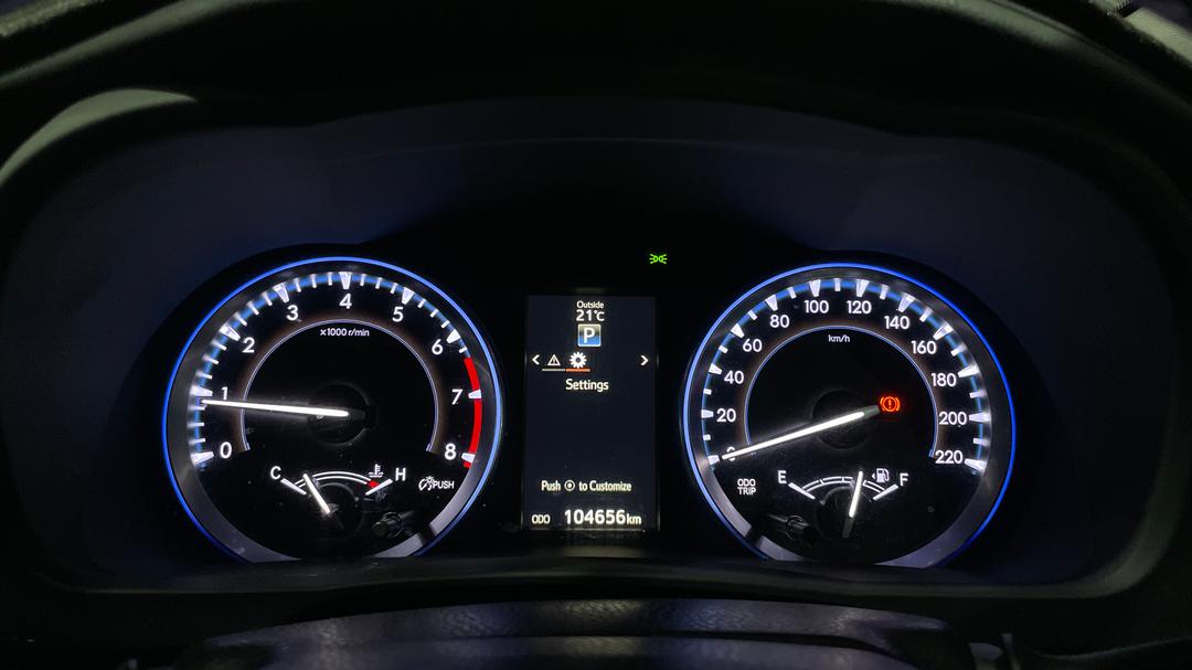 2016 Toyota Kluger Grande (4x4), Automatic, 104656 km, Odometer View