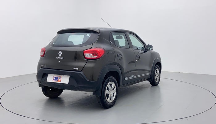 2018 Renault Kwid RXT 1.0 EASY-R AT OPTION, Petrol, Automatic, 13,181 km, Right Back Diagonal (45- Degree) View