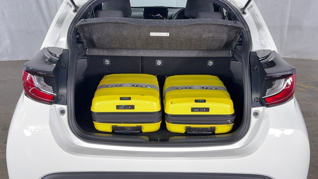 Boot Inside View with Luggage
