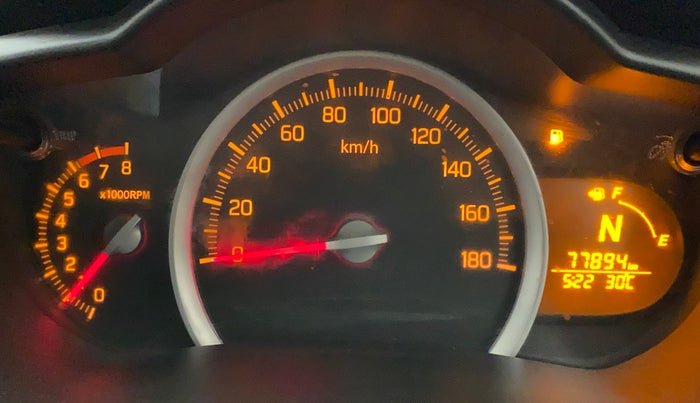 2016 Maruti Celerio ZXI AMT (O), Petrol, Automatic, 78,070 km, Odometer Image