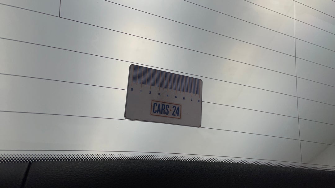 Windshield Rear Tinting scratched