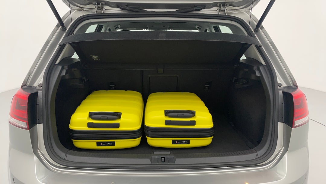 Boot Inside View with Luggage