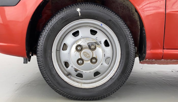 2014 Hyundai Santro Xing GL PLUS, Petrol, Manual, 14,508 km, Left Front Wheel