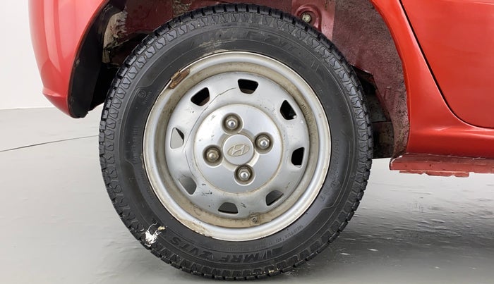 2014 Hyundai Santro Xing GL PLUS, Petrol, Manual, 14,508 km, Right Rear Wheel