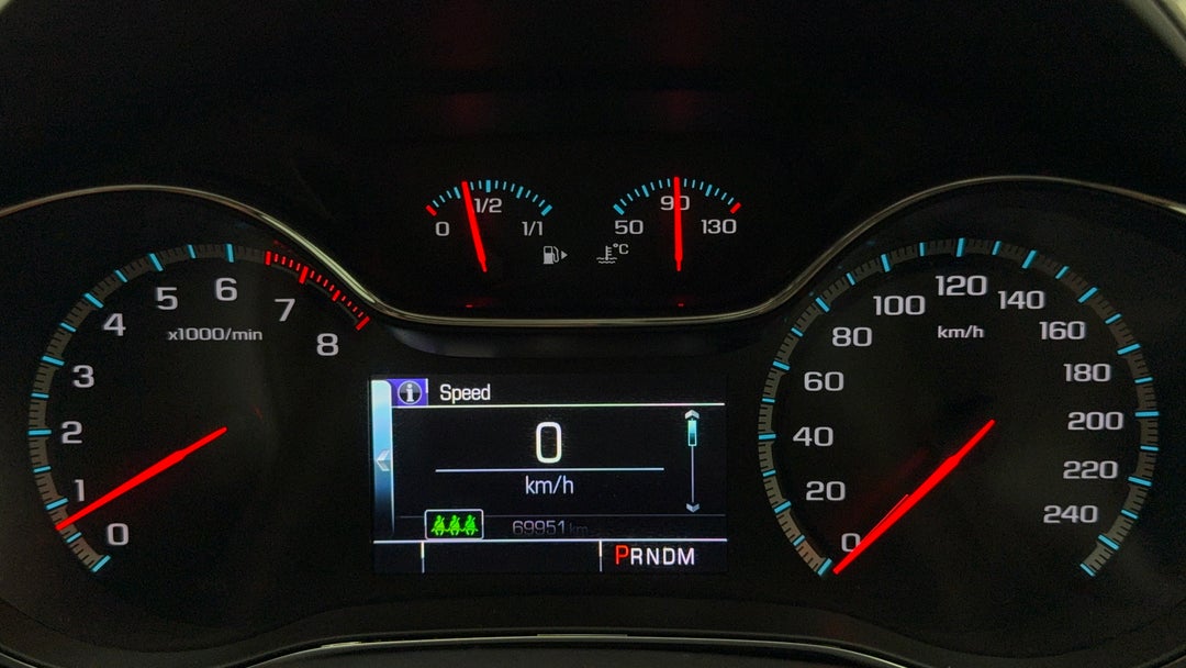 2018 Holden Astra Ltz, Automatic, 69951 km, Odometer View