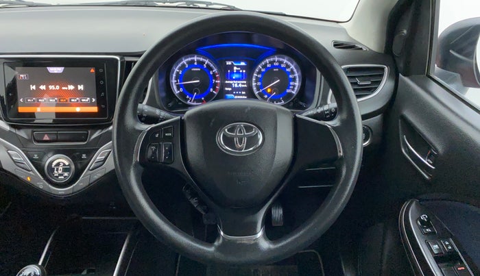 2019 Toyota Glanza G MT PETROL, Petrol, Manual, 19,399 km, Steering Wheel Close Up