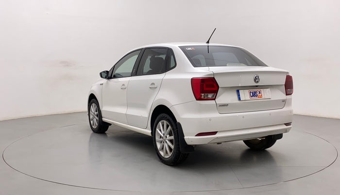 2018 Volkswagen Ameo HIGHLINE PLUS 1.5L AT 16 ALLOY, Diesel, Automatic, 90,794 km, Left Back Diagonal