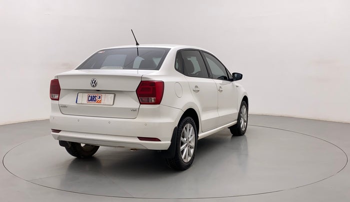 2018 Volkswagen Ameo HIGHLINE PLUS 1.5L AT 16 ALLOY, Diesel, Automatic, 90,794 km, Right Back Diagonal