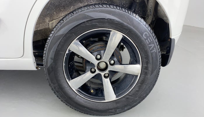 2014 Maruti Wagon R 1.0 LXI, Petrol, Manual, 59,604 km, Left Rear Wheel
