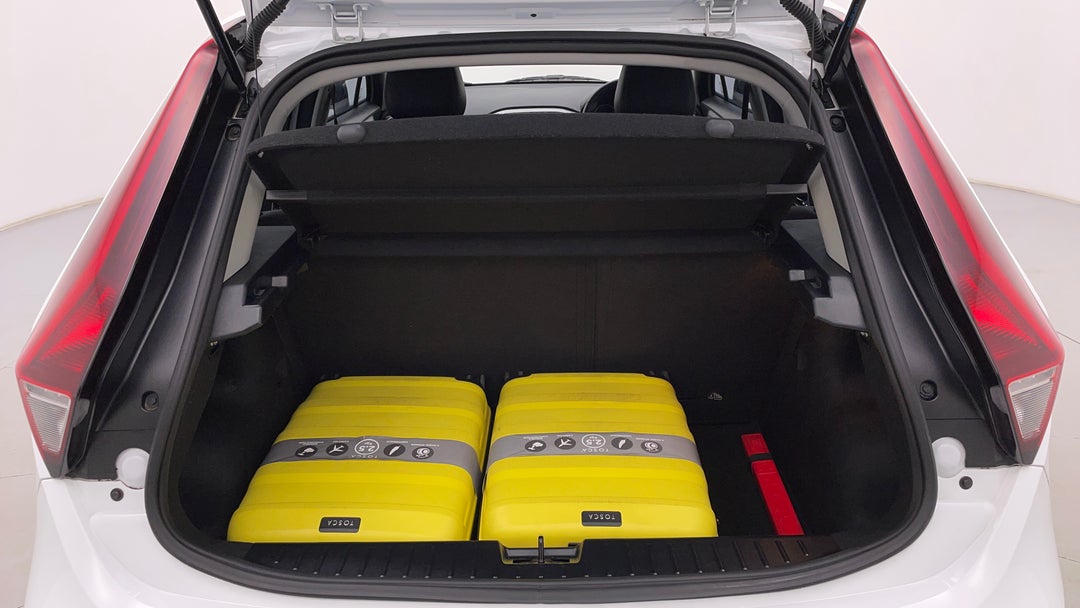 Boot Inside View with Luggage