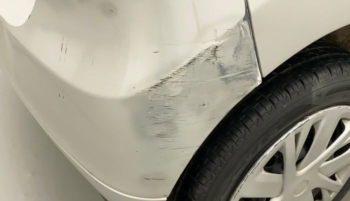 2013 Maruti Wagon R 1.0 VXI, Petrol, Manual, 50,946 km, Rear bumper - Minor scratches