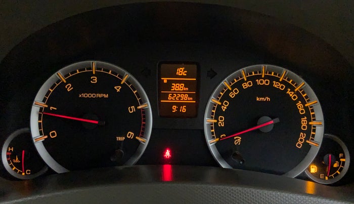 2014 Maruti Ertiga ZDI, Diesel, Manual, 62,261 km, Odometer View
