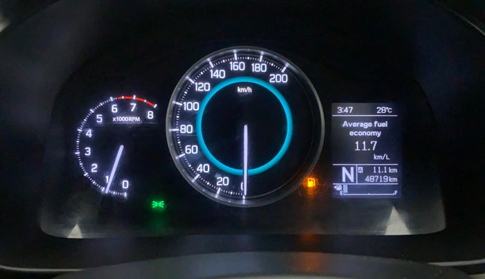 2017 Maruti IGNIS DELTA 1.2 AMT, Petrol, Automatic, 48,719 km, Odometer Image