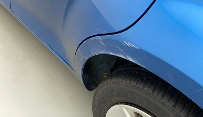 2017 Maruti IGNIS DELTA 1.2 AMT, Petrol, Automatic, 48,719 km, Left quarter panel - Minor scratches