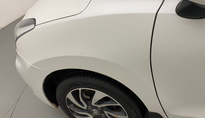 2021 Toyota Glanza G, Petrol, Manual, 19,577 km, Left fender - Minor scratches