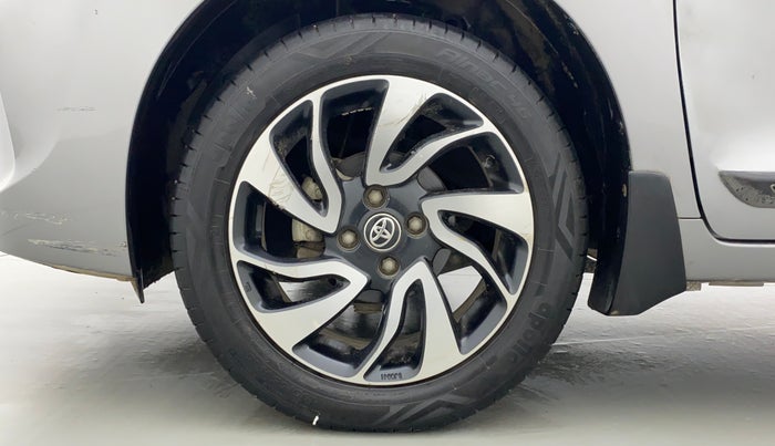2019 Toyota Glanza G MT PETROL, Petrol, Manual, 17,912 km, Left Front Wheel