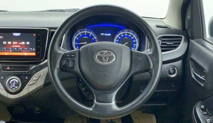 2019 Toyota Glanza G MT PETROL, Petrol, Manual, 17,912 km, Steering Wheel Close Up