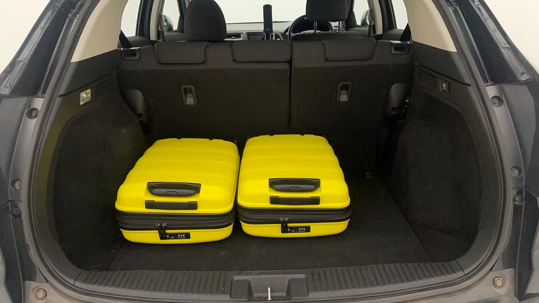 Boot Inside View with Luggage