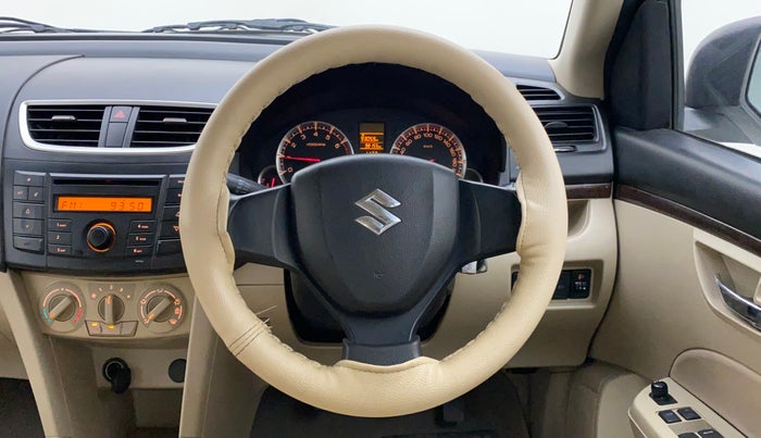 2013 Maruti Swift Dzire VXI, Petrol, Manual, 98,155 km, Steering Wheel Close Up