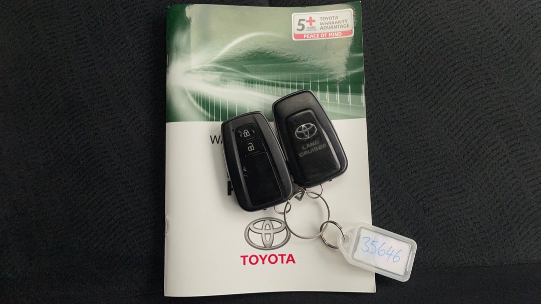 2019 Toyota Landcruiser Prado Gxl (4x4), Automatic, 57572 km, Key Close-up