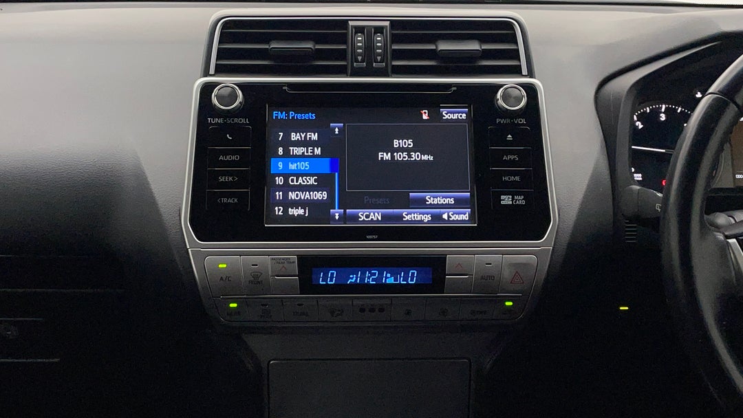 2019 Toyota Landcruiser Prado Gxl (4x4), Automatic, 57572 km, Infotainment System