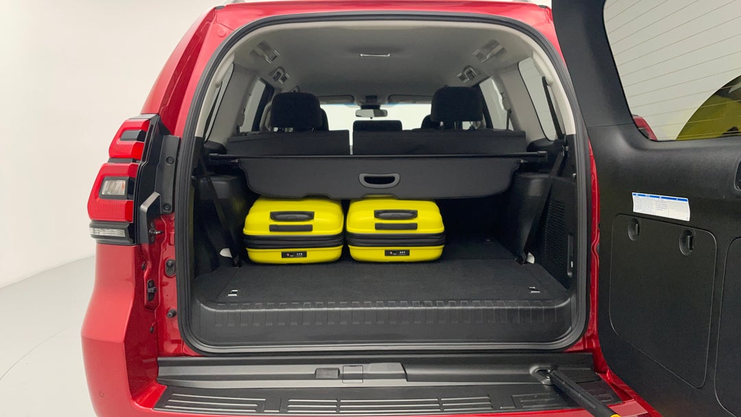 2019 Toyota Landcruiser Prado Gxl (4x4), Automatic, 57572 km, Boot Inside View with Luggage