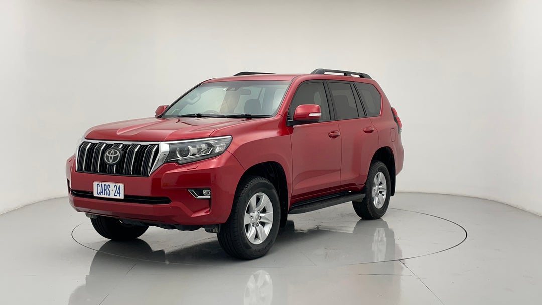 2019 Toyota Landcruiser Prado Gxl (4x4), Automatic, 57572 km, Left Front Diagonal (45- Degree) View