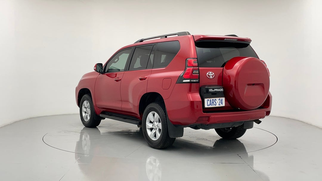 2019 Toyota Landcruiser Prado Gxl (4x4), Automatic, 57572 km, Left Back Diagonal (45- Degree) View